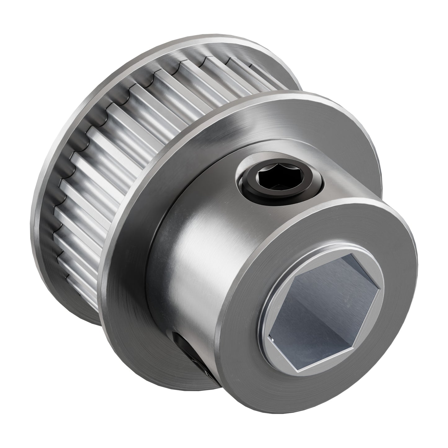 2mm Pitch GT2 Pinion Timing Pulley (8mm REX® Bore, 30 Tooth)