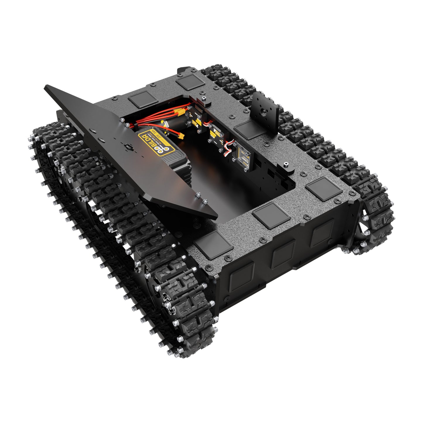 Overlander-T All-Terrain Robot Platform (25lb Payload, 3.8mph) (Without Battery & Charger)