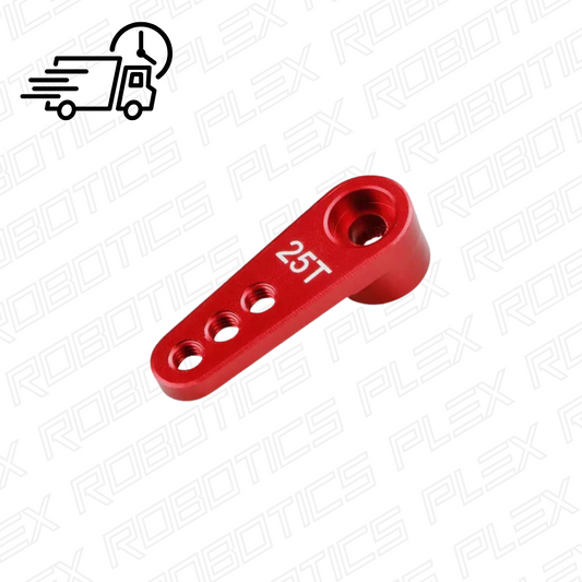 Aluminum Servo Arm (Red, 25T)