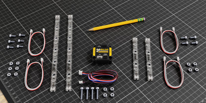 Prism RGB LED Light Kit (I²C / PWM Control Driver, 4 LED Strips)