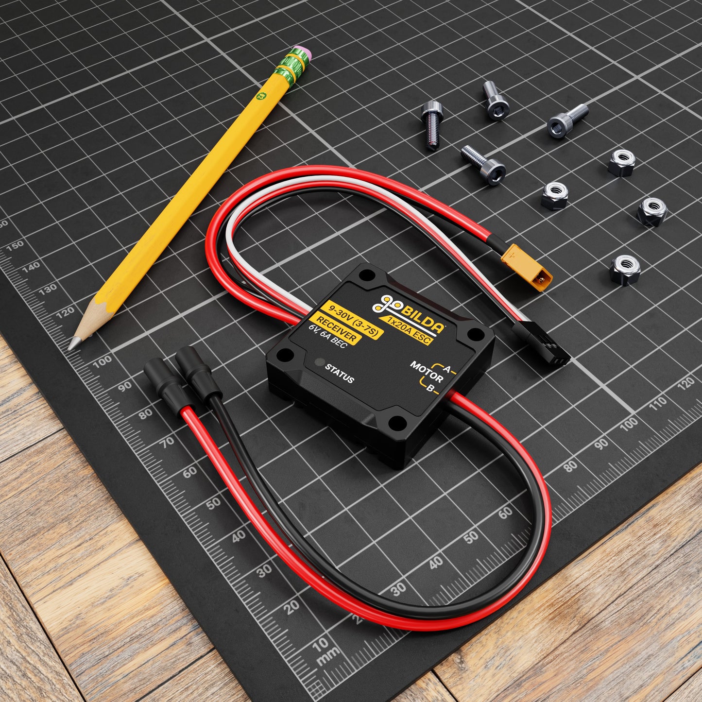 1x20A Motor Controller (9-30V Input)