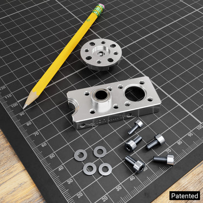 Compact ServoBlock® (27mm Width, For Axon MINI Servo, Hub-Shaft)