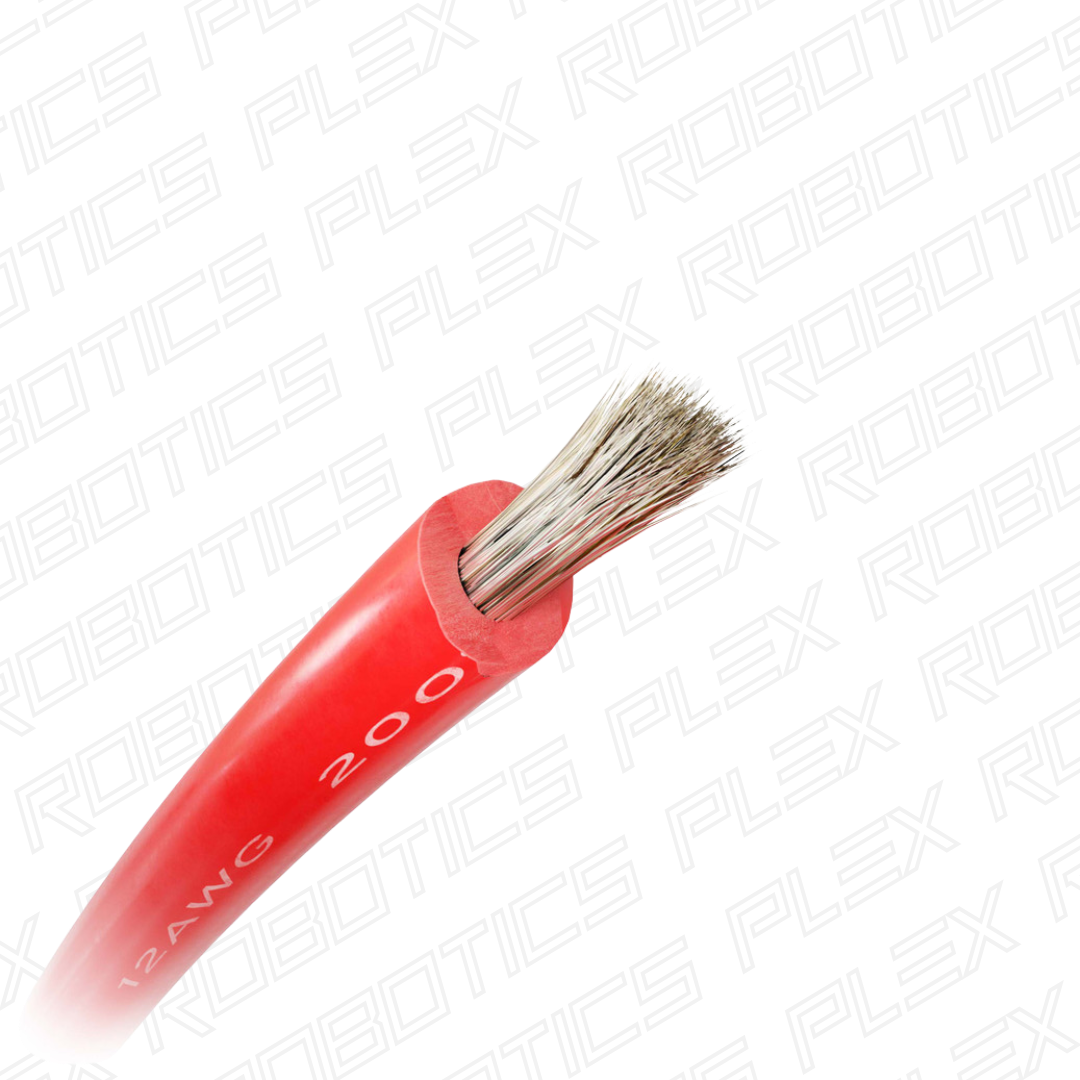 12AWG Silicone-Jacket Wire (3m Length)