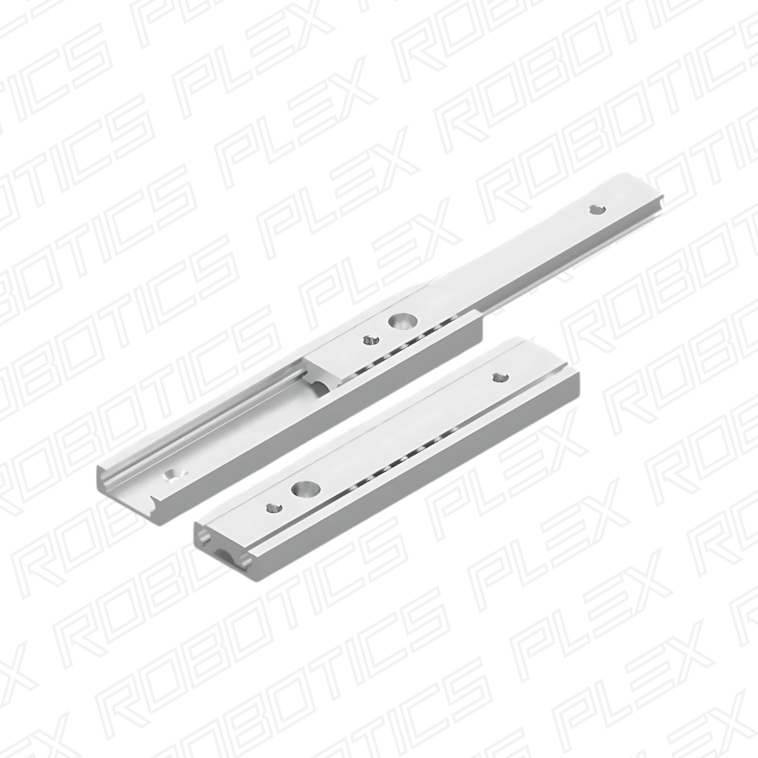 Telescopic Slide Rail (Two-Track, 300mm Slide)