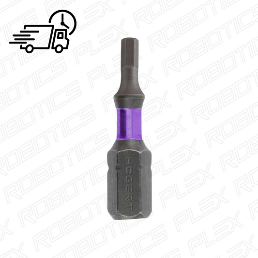 Screwdriver Bit (1/4", 25mm, HEX3)