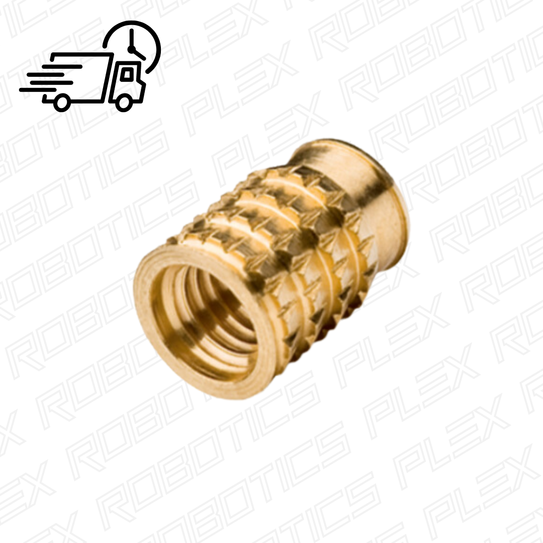 Brass Threaded Inserts (10 pcs.)