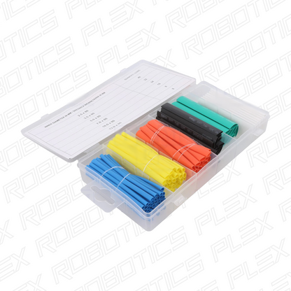 Colored Heat Shrink Tubing Kit (128 Pcs.)