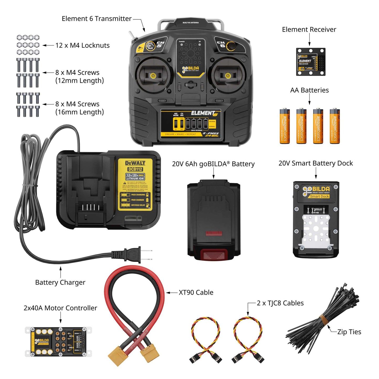 20V Radio Control Bundle