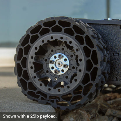 Overlander-4 All-Terrain Robot Platform (25lb Payload, 3.8mph) (Without Battery & Charger)