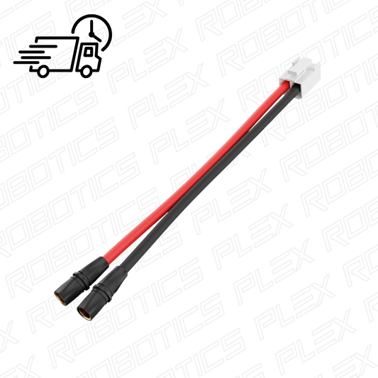 2-Pos JST VH [MH-FC] to 3.5mm Bullet [MH-FC] Adaptor (100mm Length)
