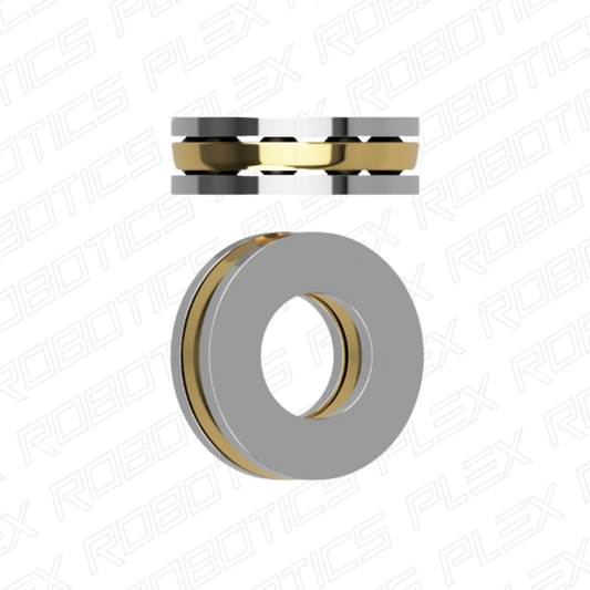 F8-16M Thrust Bearing (ID = 8mm, OD = 16mm, W = 5mm) (2 Pack)