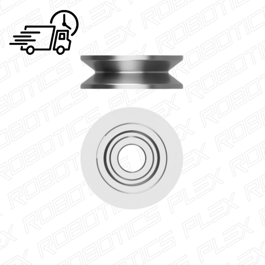 V623ZZ V-Groove Bearing (ID = 3mm, OD = 12mm, W = 4mm)