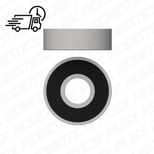 626-RS Bearing (ID=6mm, OD=19mm, W=6mm)