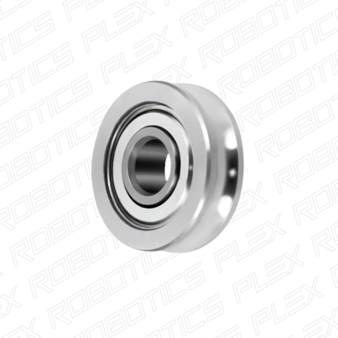 U604ZZ U-Groove Bearing (ID = 4mm, OD = 13mm, W = 4mm) (2 Pack)