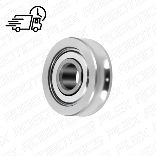 U604ZZ U-Groove Bearing (ID = 4mm, OD = 13mm, W = 4mm)