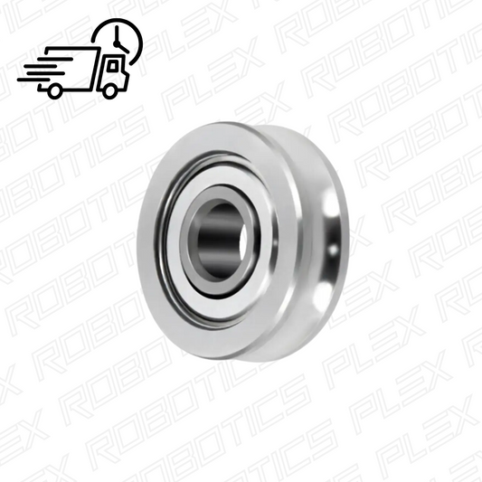 U604ZZ U-Groove Bearing (ID = 4mm, OD = 13mm, W = 4mm)