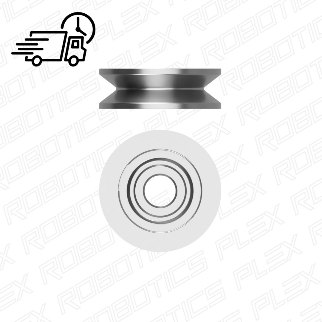 V623ZZ V-Groove Bearing (ID = 3mm, OD = 12mm, W = 4mm)