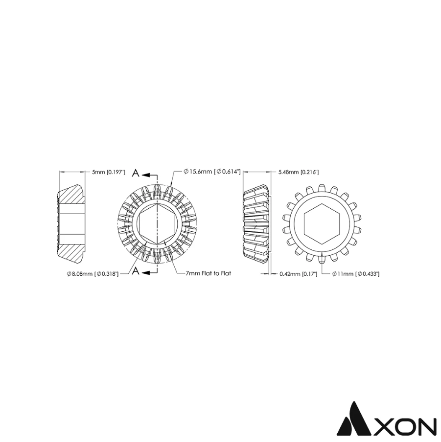 AXON Bevel Gears