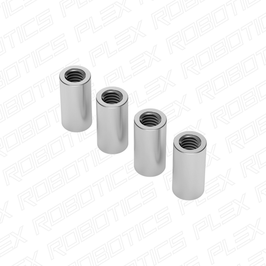 6mm OD Round M4 Standoffs - 4 Pack