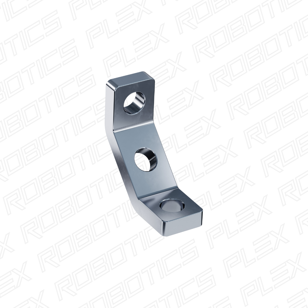 Steel 90 Degree Angle Bracket (1-1) - 4 Pack