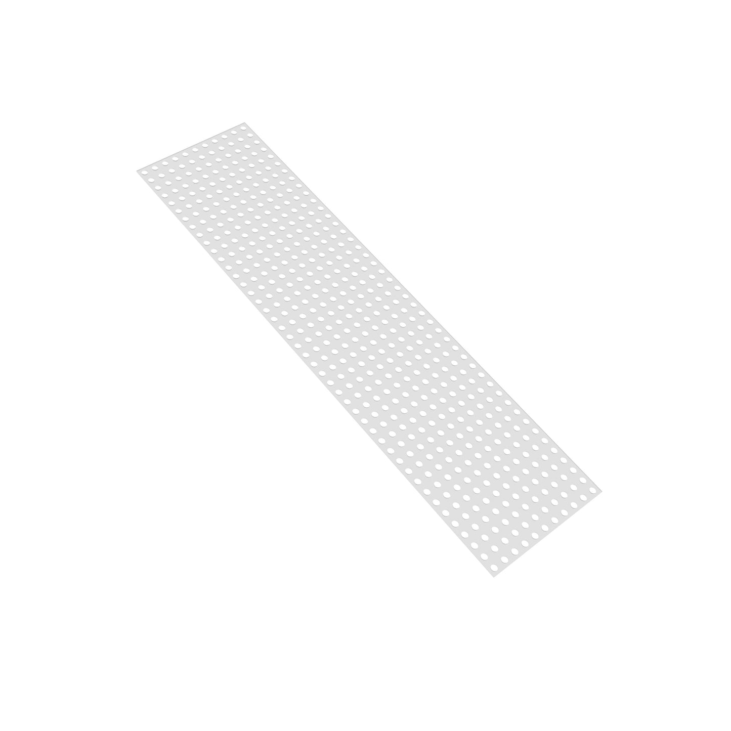 Clear Polycarbonate Grid Plate (1.5mm Thickness, 11 x 44 Hole, 88 x 352mm)