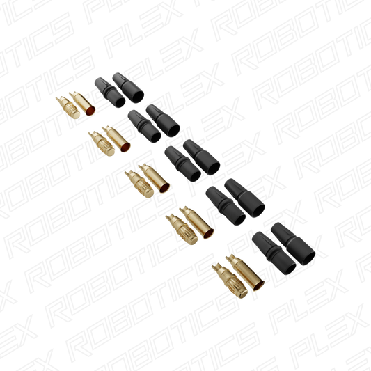 3.5mm Bullet Connector Pack (MH-FC x 5, FH-MC x 5)