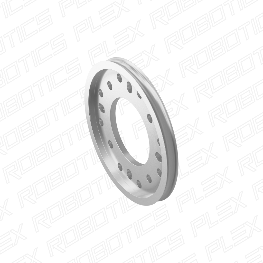 3400 Series Hub Mount Round Belt Pulley (32mm Bore)