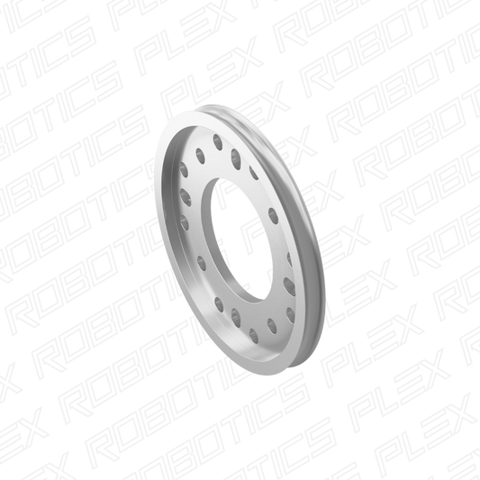 3400 Series Hub Mount Round Belt Pulley (32mm Bore)