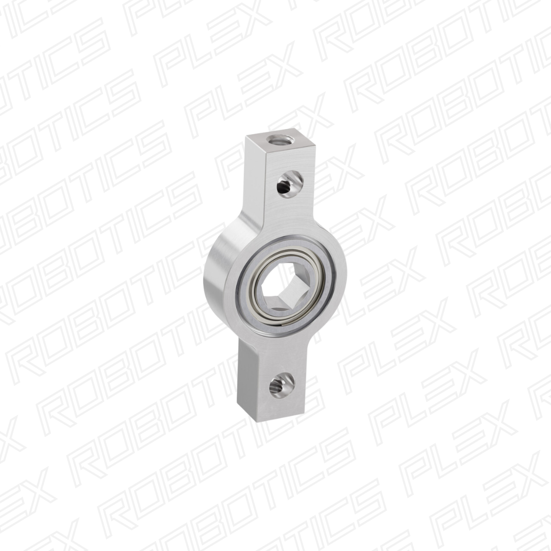 8mm REX™ Bore 2-Side, 1-Post Pillow Block (43mm Width)