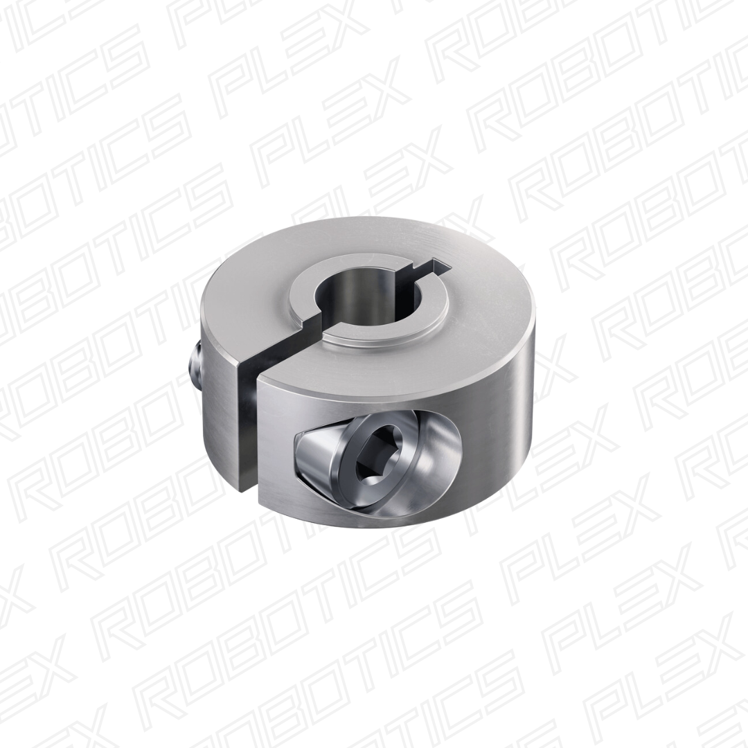 2910 Series Aluminum Clamping Collar (6mm ID x 19mm OD, 9mm Length)