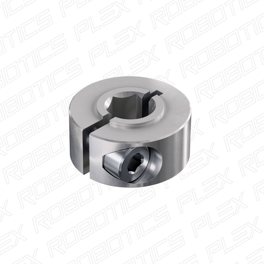 2910 Series Aluminum Clamping Collar (8mm REX™ ID x 20mm OD, 9mm Length)