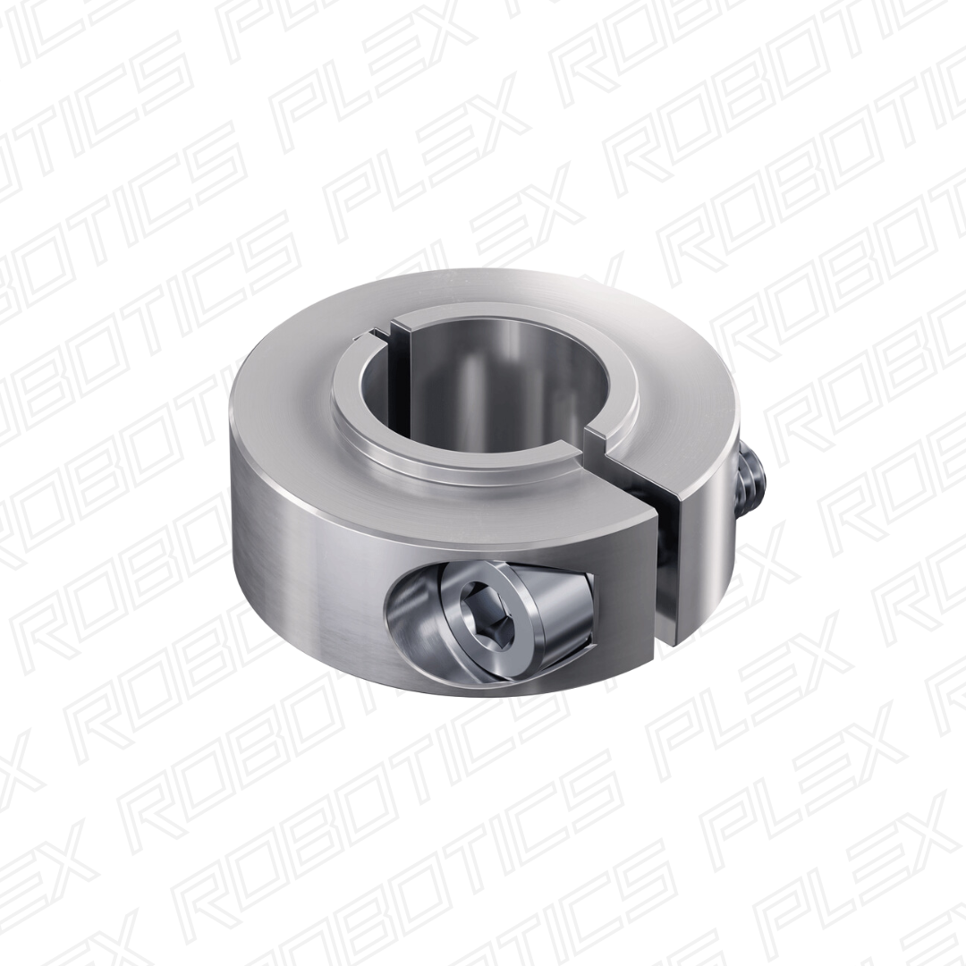 2910 Series Aluminum Clamping Collar (12mm ID x 26mm OD, 9mm Length)