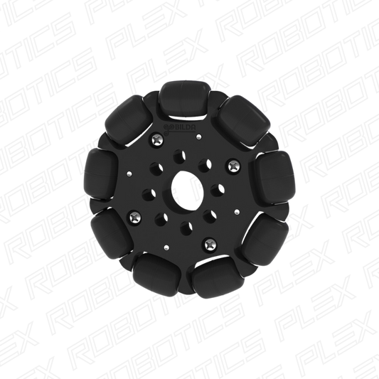 3604 Series Omni Wheel (14mm Bore, 72mm Diameter)