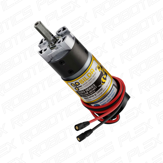 5203 Series Yellow Jacket Motor (24mm Length 8mm REX™ Shaft, 3.3 - 5V Encoder)