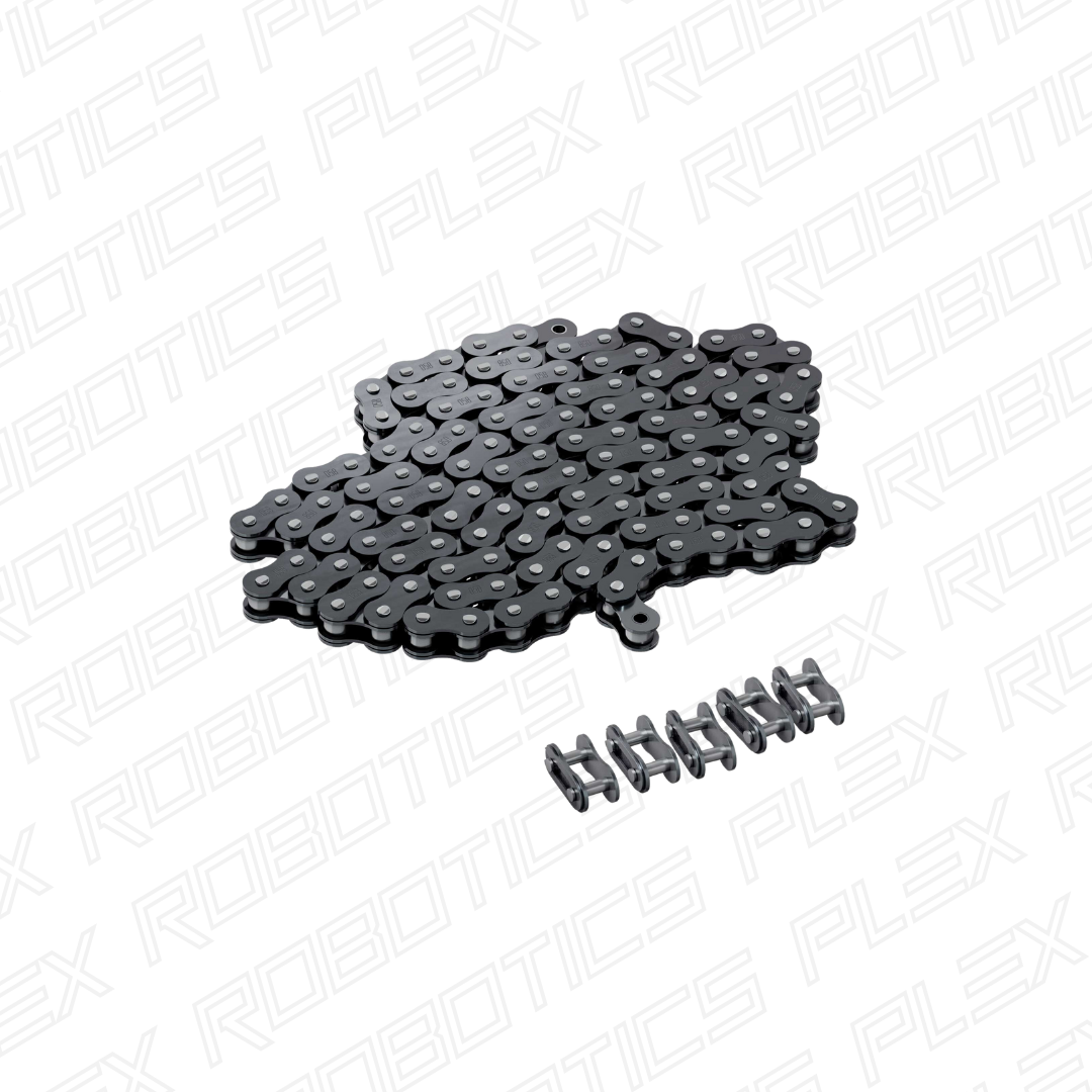 8mm Pitch Steel Chain (1 Meter Length)