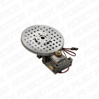 Stingray-7 Servo Gearbox (1.19 sec/60°, 8.6 RPM, 2450 oz-in Torque, 257° Rotation)