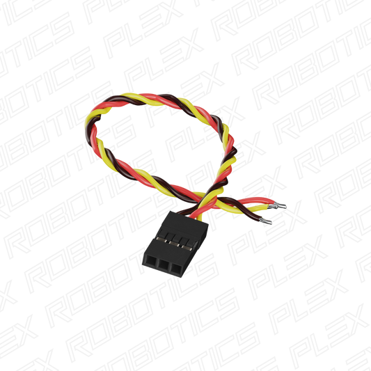 3-Pos TJC8 Servo Lead (MH-FC) - 2 Pack