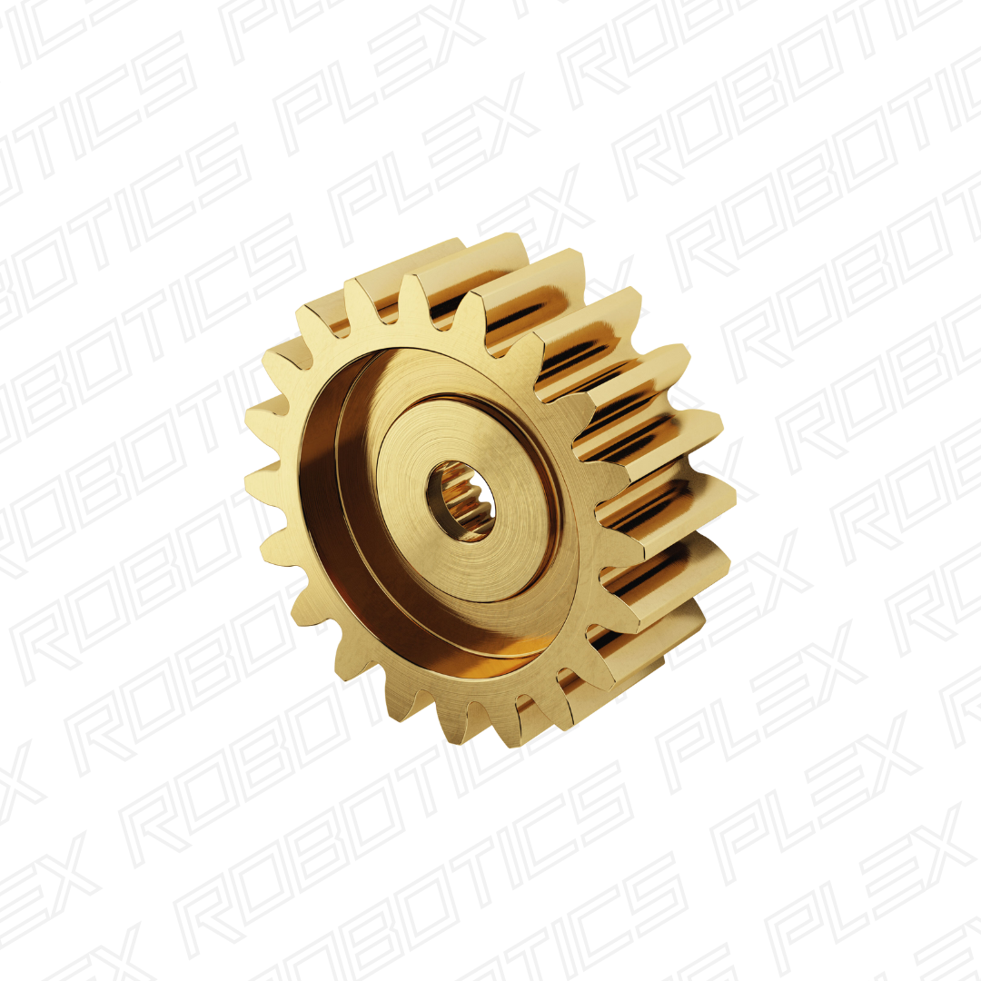 2305 Series Brass, MOD 0.8, Servo Gear (25 Tooth Spline)