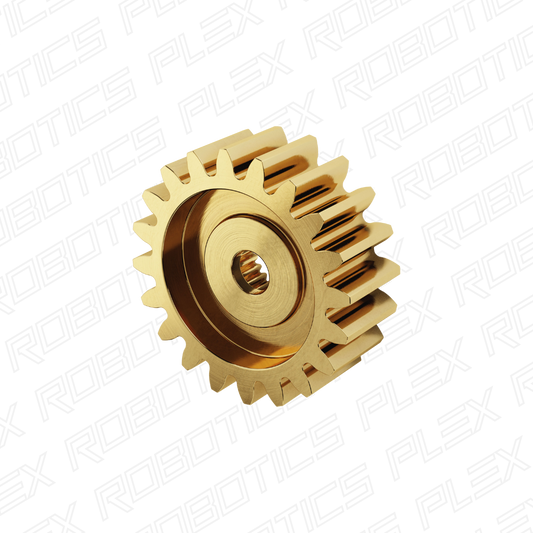 2305 Series Brass, MOD 0.8, Servo Gear (25 Tooth Spline)