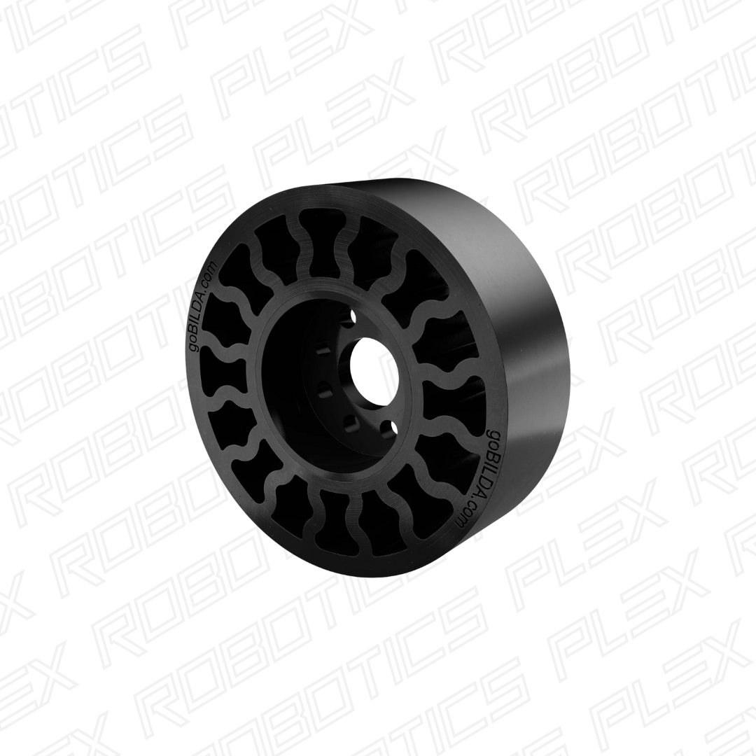 3613 Series Gecko® Wheel (14mm Bore, 72mm Diameter)
