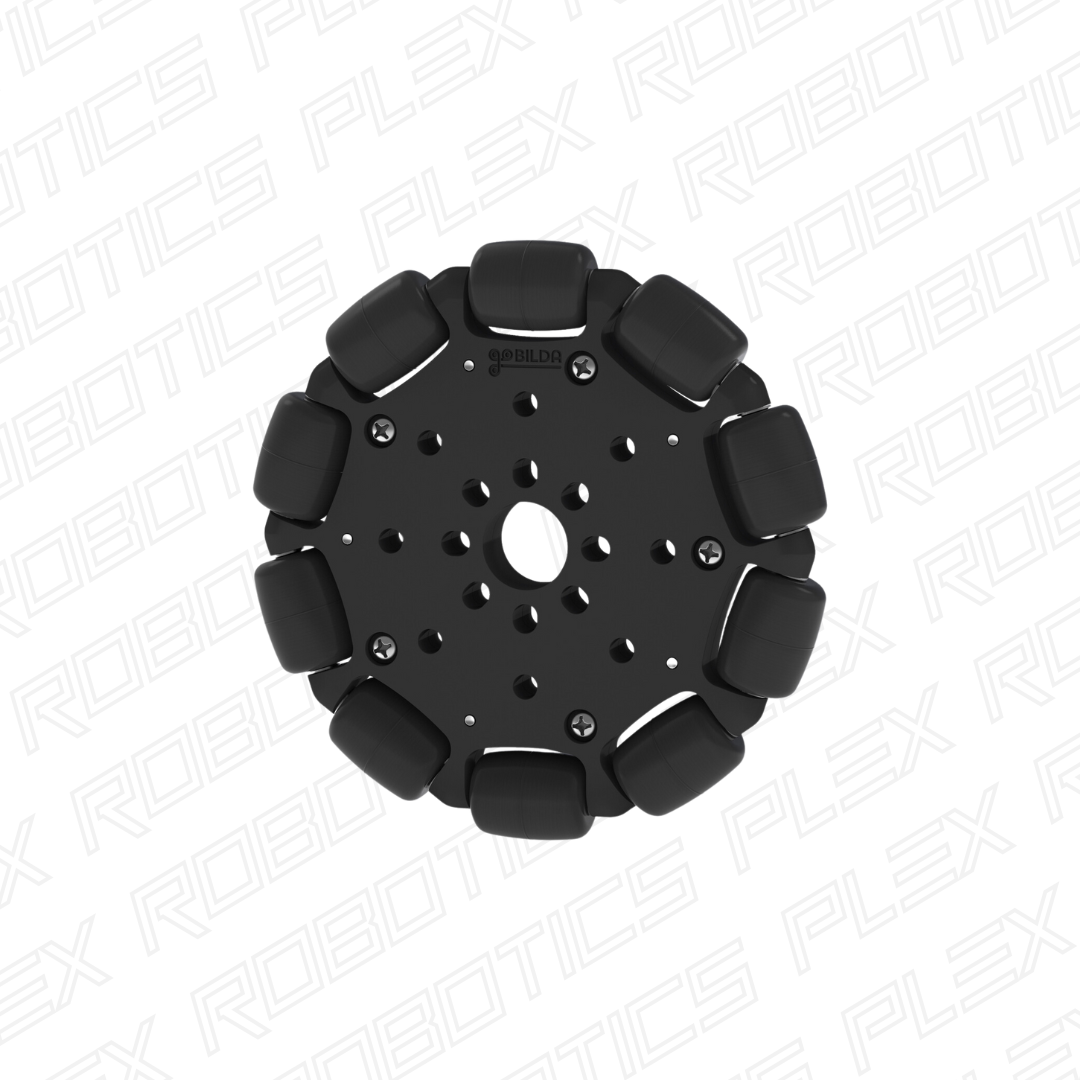 3604 Series Omni Wheel (14mm Bore, 96mm Diameter)