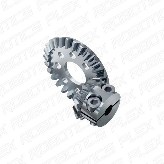 2:1 Ratio Bevel Gear Set (6mm D-Bore Pinion Gear)