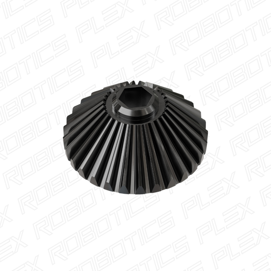 2319 Series MOD 1.25 Steel Miter Gear (8mm REX™ Bore, 30 Tooth)