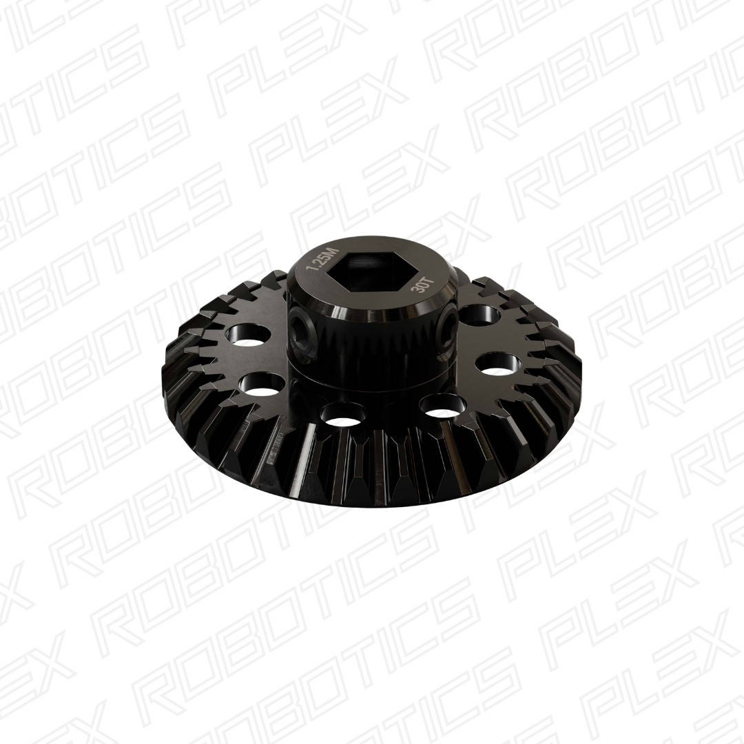 2315 Series, Steel Miter Gear (MOD 1.25, Set-Screw, 8mm REX™ Bore, 30 Tooth)