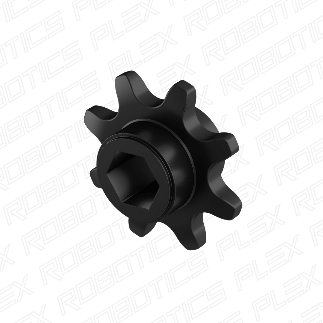8mm Pitch Press-Fit Pinion Sprocket (8mm REX™ Bore, 8 Tooth) - 2 Pack