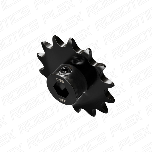 3307 Series 8mm Pitch Steel Set-Screw Sprocket (8mm REX™ Bore, 14 Tooth)