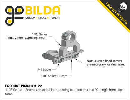 1103 Series L-Beams - 2 Pack