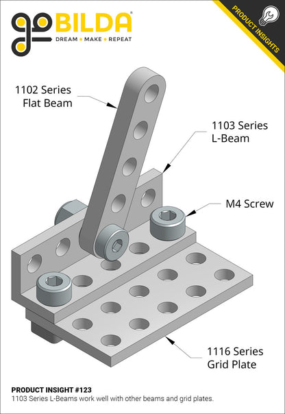 1103 Series L-Beams - 2 Pack
