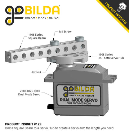 1106 Series Square Beam
