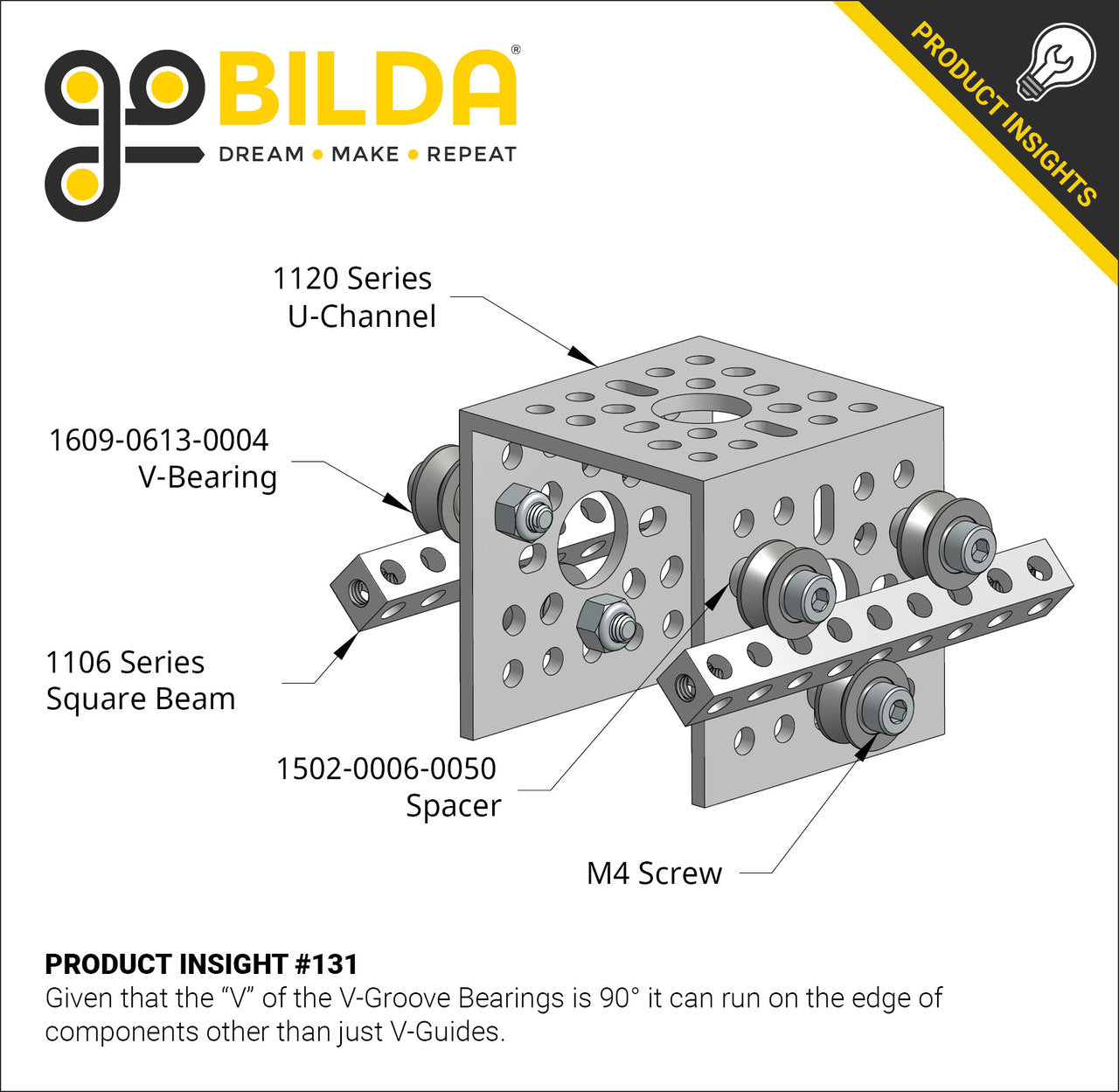 1106 Series Square Beam